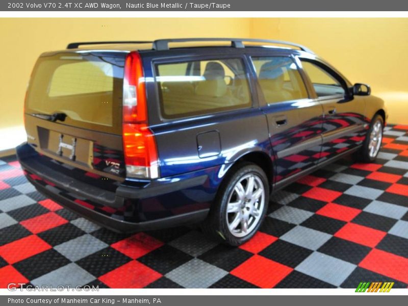 Nautic Blue Metallic / Taupe/Taupe 2002 Volvo V70 2.4T XC AWD Wagon