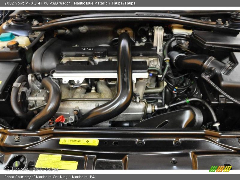 Nautic Blue Metallic / Taupe/Taupe 2002 Volvo V70 2.4T XC AWD Wagon