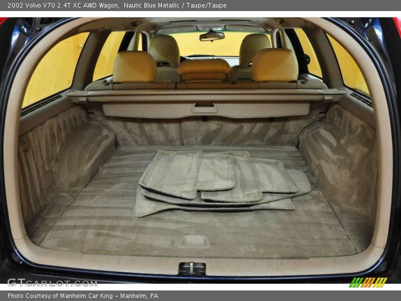 Nautic Blue Metallic / Taupe/Taupe 2002 Volvo V70 2.4T XC AWD Wagon