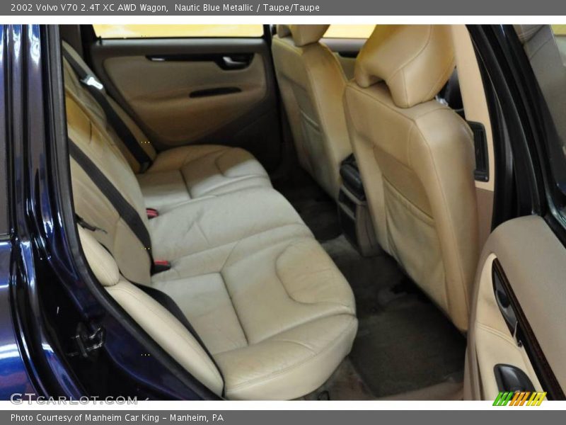 Nautic Blue Metallic / Taupe/Taupe 2002 Volvo V70 2.4T XC AWD Wagon
