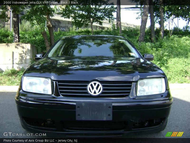 Black / Black 2000 Volkswagen Jetta GLX VR6 Sedan