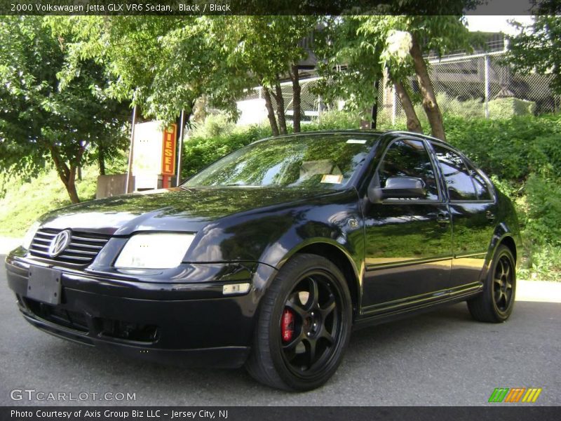 Black / Black 2000 Volkswagen Jetta GLX VR6 Sedan