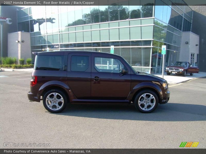 Root Beer Metallic / Black/Copper 2007 Honda Element SC