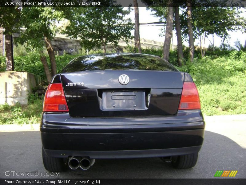 Black / Black 2000 Volkswagen Jetta GLX VR6 Sedan