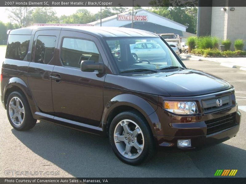 Root Beer Metallic / Black/Copper 2007 Honda Element SC
