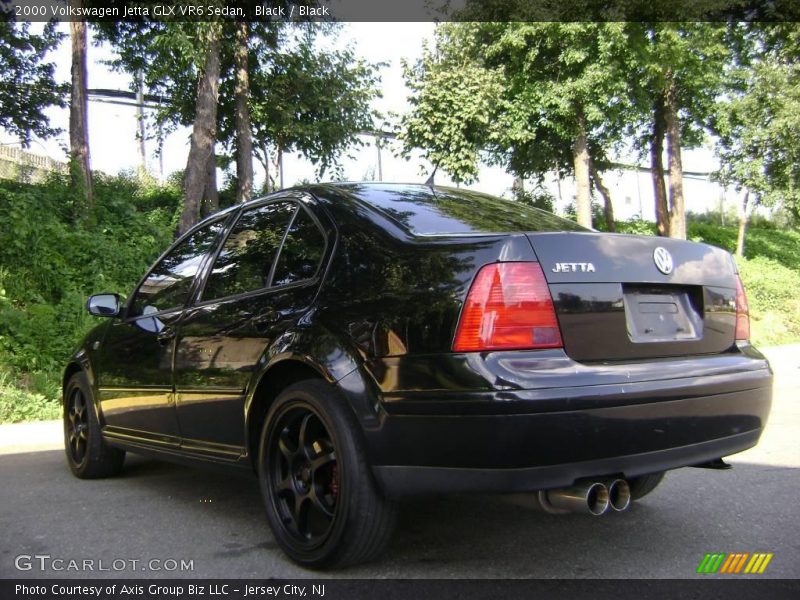 Black / Black 2000 Volkswagen Jetta GLX VR6 Sedan
