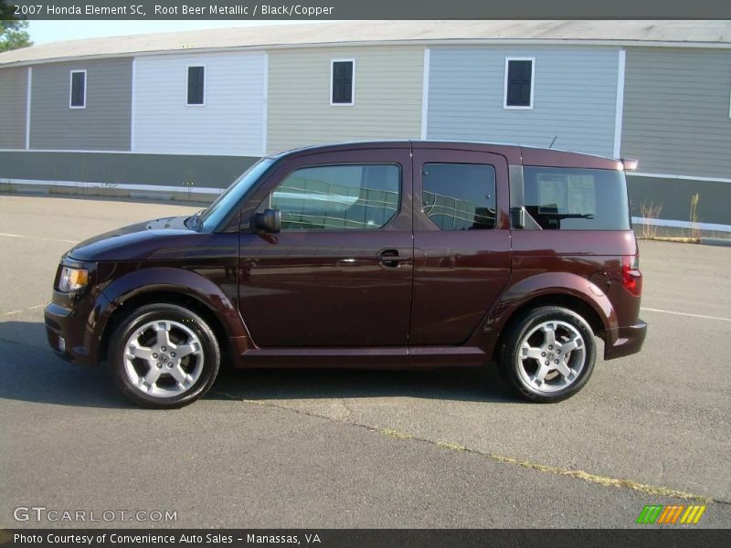 Root Beer Metallic / Black/Copper 2007 Honda Element SC