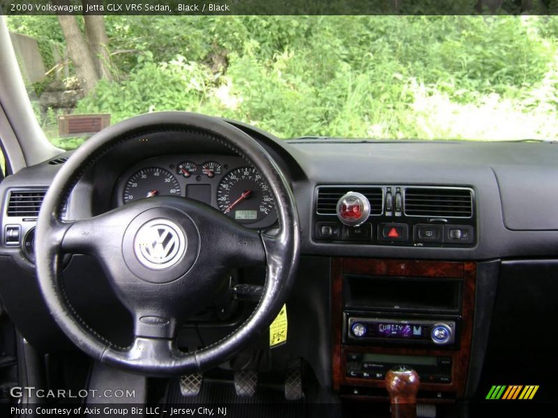 Black / Black 2000 Volkswagen Jetta GLX VR6 Sedan
