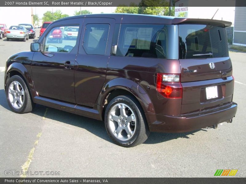 Root Beer Metallic / Black/Copper 2007 Honda Element SC