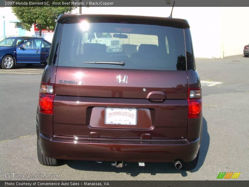 Root Beer Metallic / Black/Copper 2007 Honda Element SC