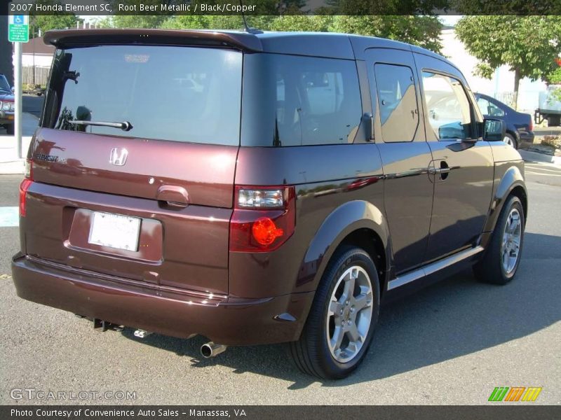 Root Beer Metallic / Black/Copper 2007 Honda Element SC