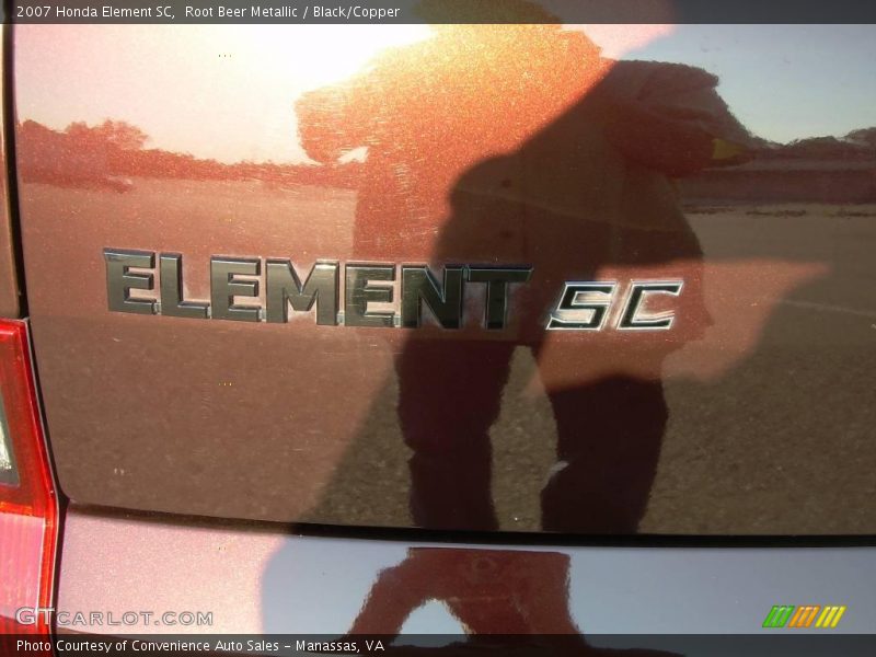 Root Beer Metallic / Black/Copper 2007 Honda Element SC