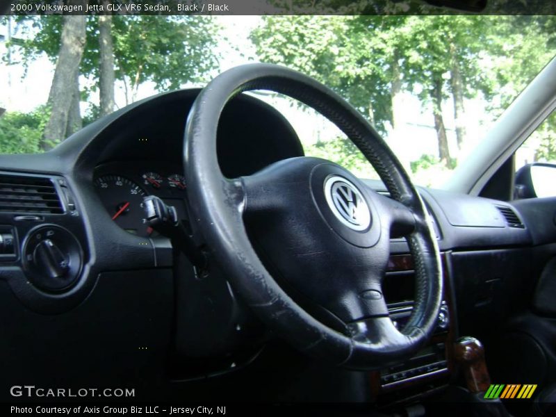 Black / Black 2000 Volkswagen Jetta GLX VR6 Sedan