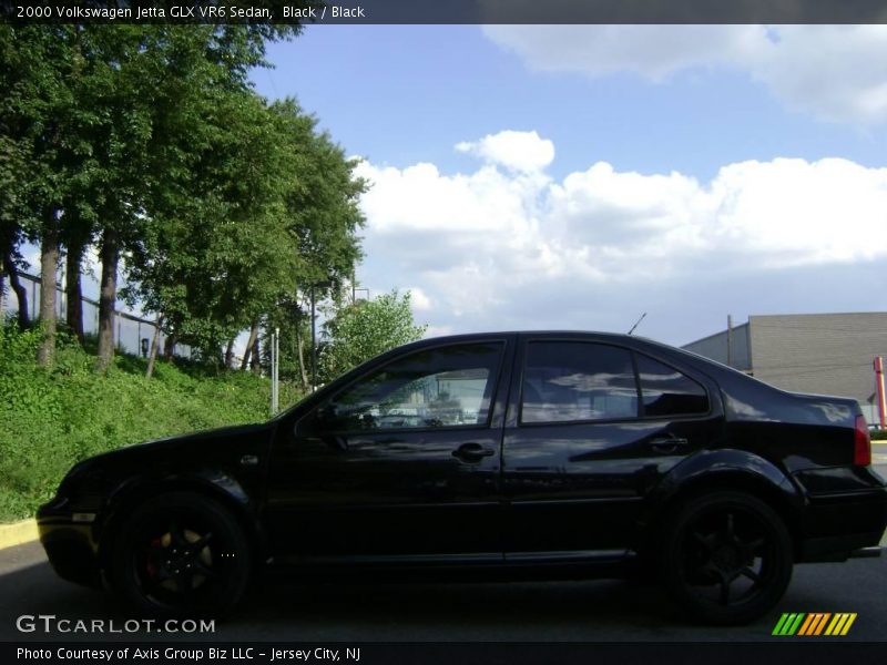 Black / Black 2000 Volkswagen Jetta GLX VR6 Sedan