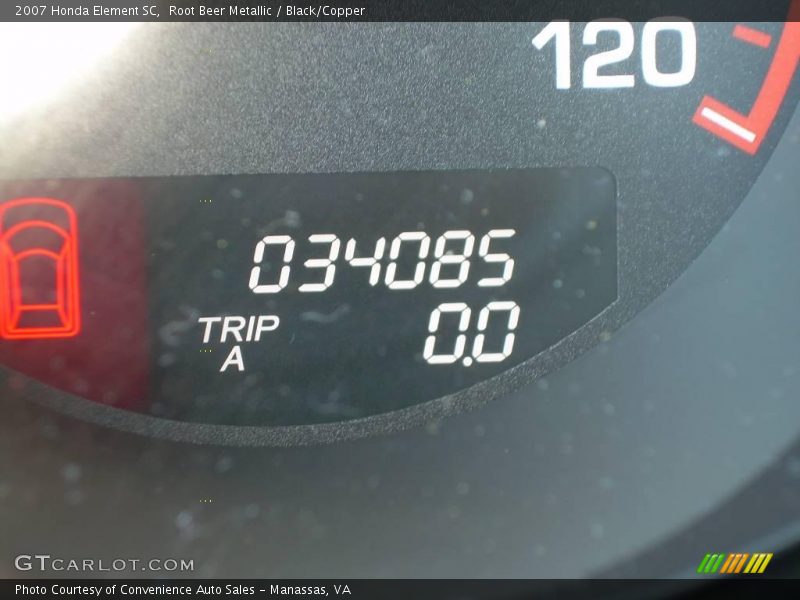 Root Beer Metallic / Black/Copper 2007 Honda Element SC