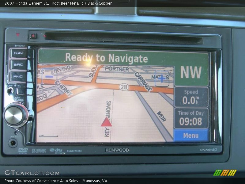 Root Beer Metallic / Black/Copper 2007 Honda Element SC