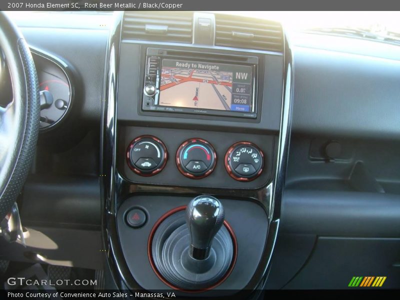 Root Beer Metallic / Black/Copper 2007 Honda Element SC