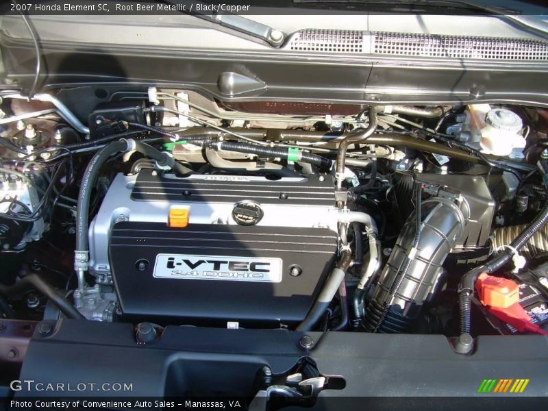 Root Beer Metallic / Black/Copper 2007 Honda Element SC