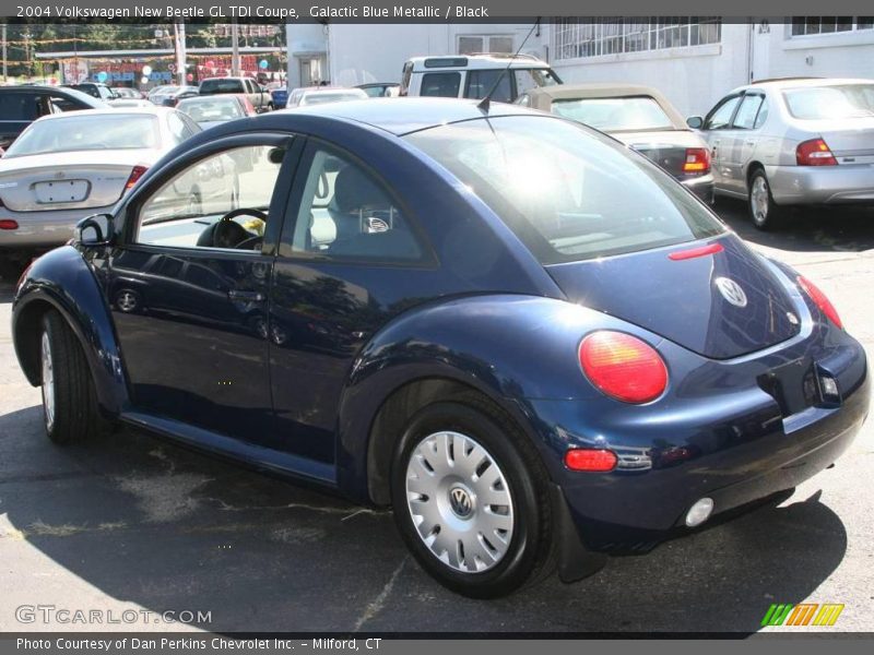 Galactic Blue Metallic / Black 2004 Volkswagen New Beetle GL TDI Coupe