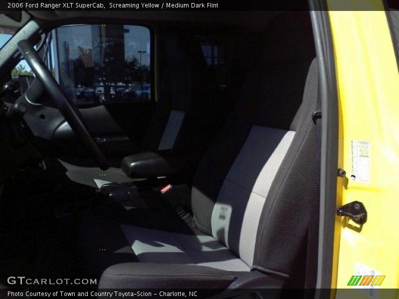 Screaming Yellow / Medium Dark Flint 2006 Ford Ranger XLT SuperCab