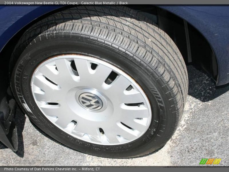 Galactic Blue Metallic / Black 2004 Volkswagen New Beetle GL TDI Coupe