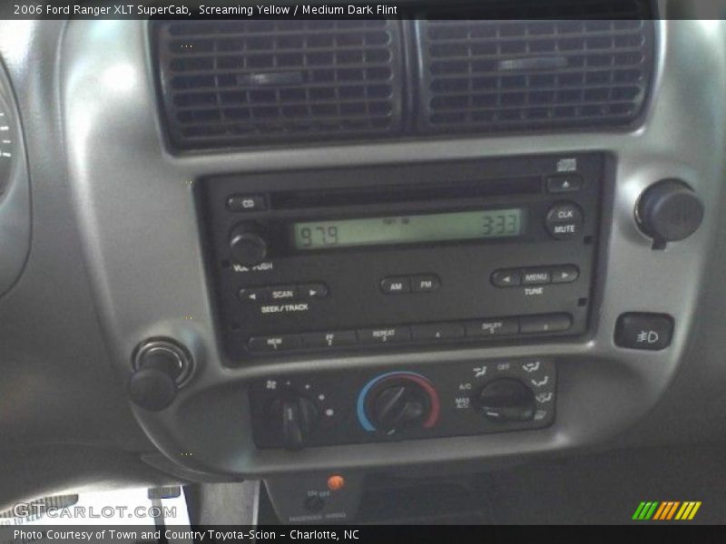 Screaming Yellow / Medium Dark Flint 2006 Ford Ranger XLT SuperCab