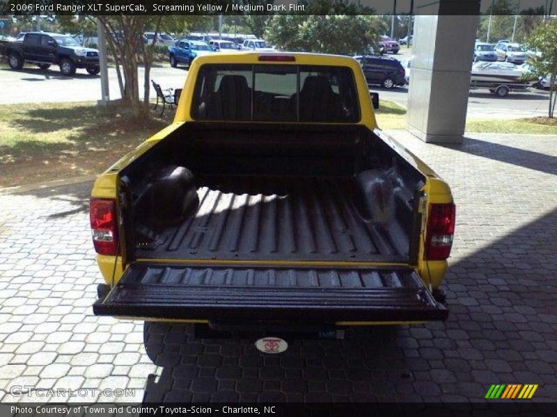 Screaming Yellow / Medium Dark Flint 2006 Ford Ranger XLT SuperCab