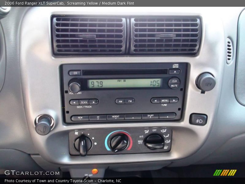 Screaming Yellow / Medium Dark Flint 2006 Ford Ranger XLT SuperCab