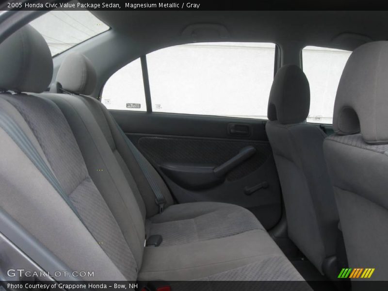 Magnesium Metallic / Gray 2005 Honda Civic Value Package Sedan