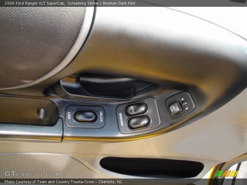 Screaming Yellow / Medium Dark Flint 2006 Ford Ranger XLT SuperCab