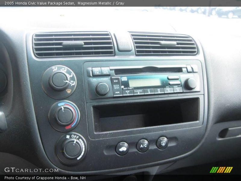 Magnesium Metallic / Gray 2005 Honda Civic Value Package Sedan