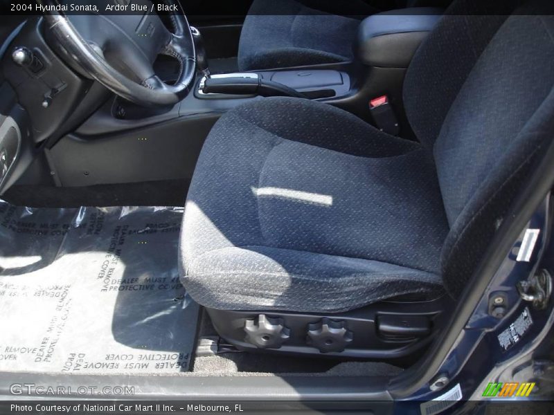 Ardor Blue / Black 2004 Hyundai Sonata