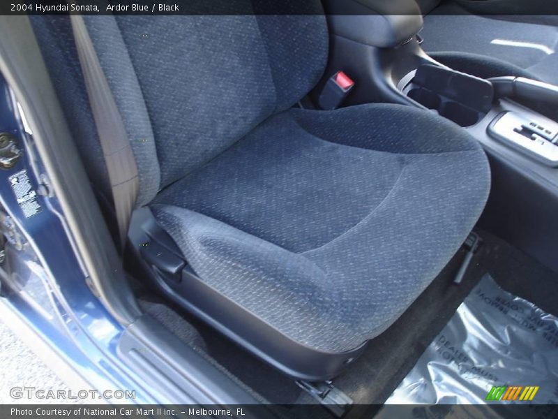 Ardor Blue / Black 2004 Hyundai Sonata