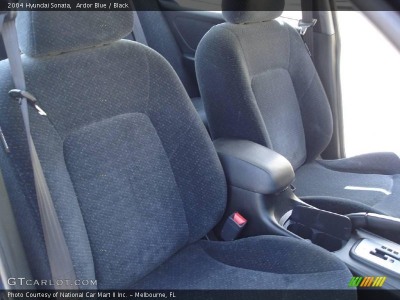Ardor Blue / Black 2004 Hyundai Sonata