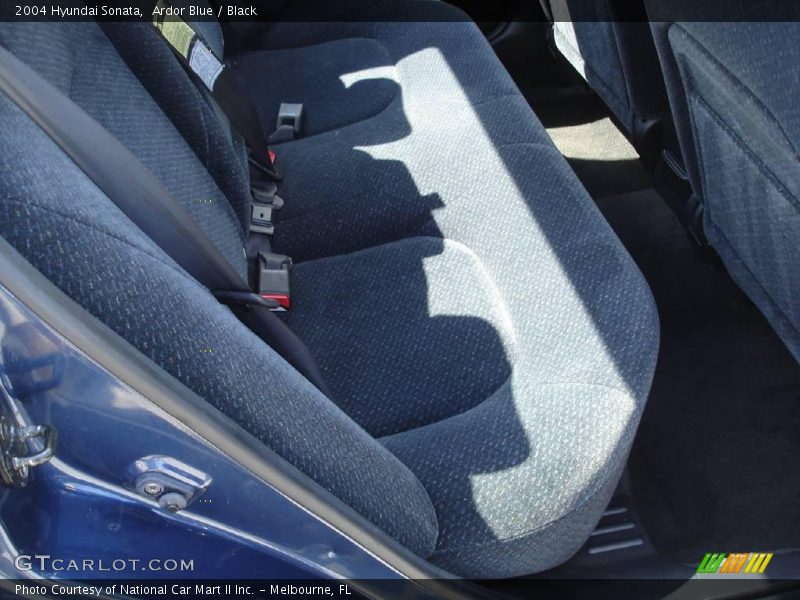 Ardor Blue / Black 2004 Hyundai Sonata