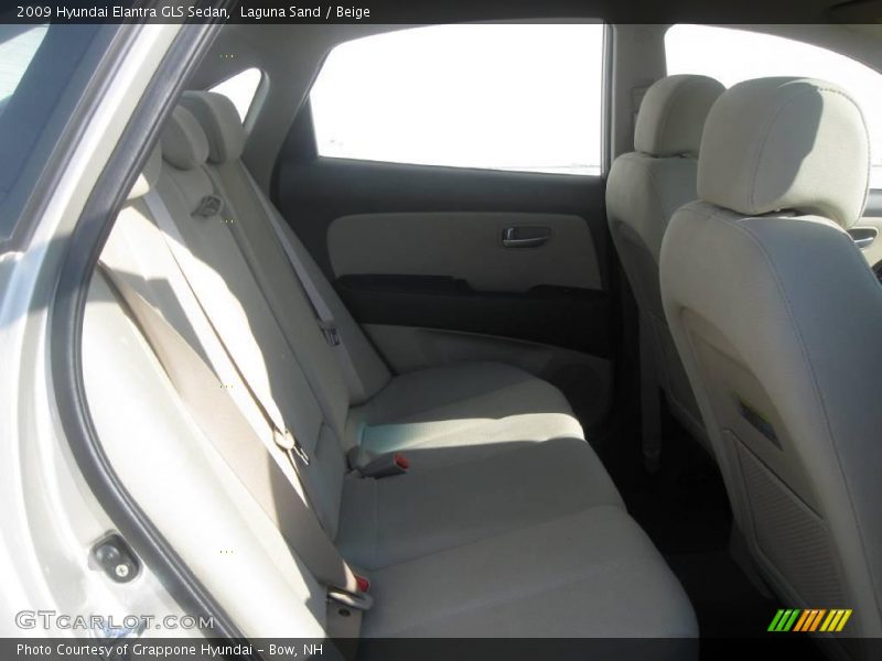 Laguna Sand / Beige 2009 Hyundai Elantra GLS Sedan
