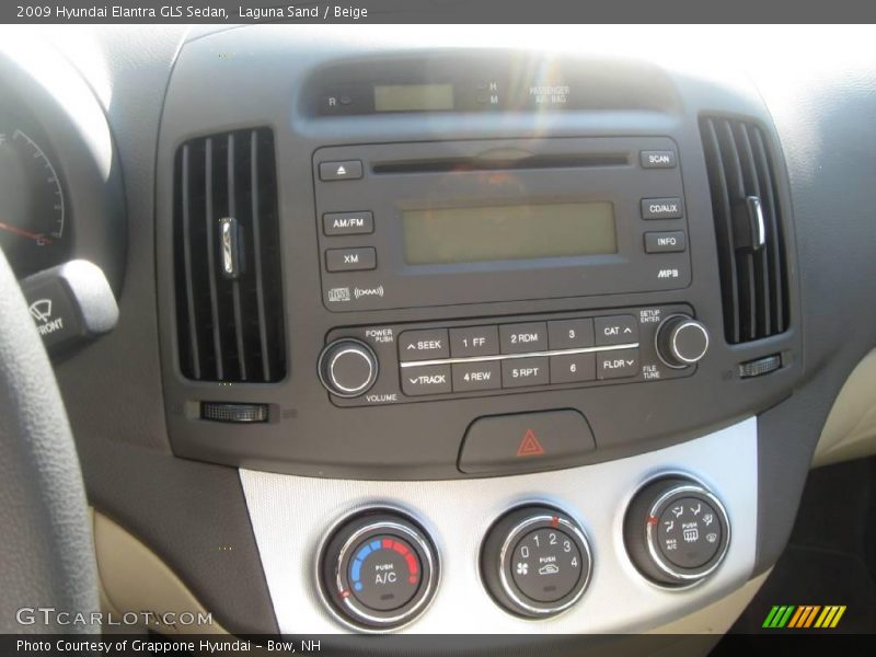 Laguna Sand / Beige 2009 Hyundai Elantra GLS Sedan
