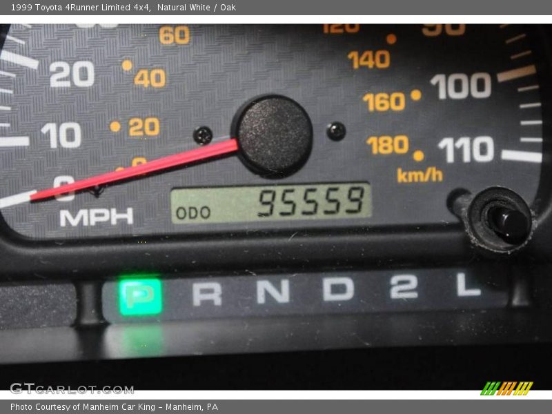 Natural White / Oak 1999 Toyota 4Runner Limited 4x4