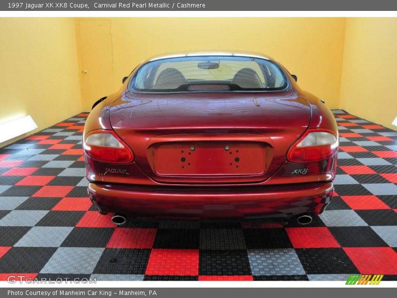 Carnival Red Pearl Metallic / Cashmere 1997 Jaguar XK XK8 Coupe