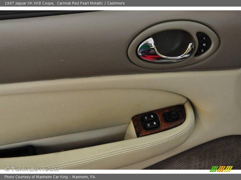 Carnival Red Pearl Metallic / Cashmere 1997 Jaguar XK XK8 Coupe