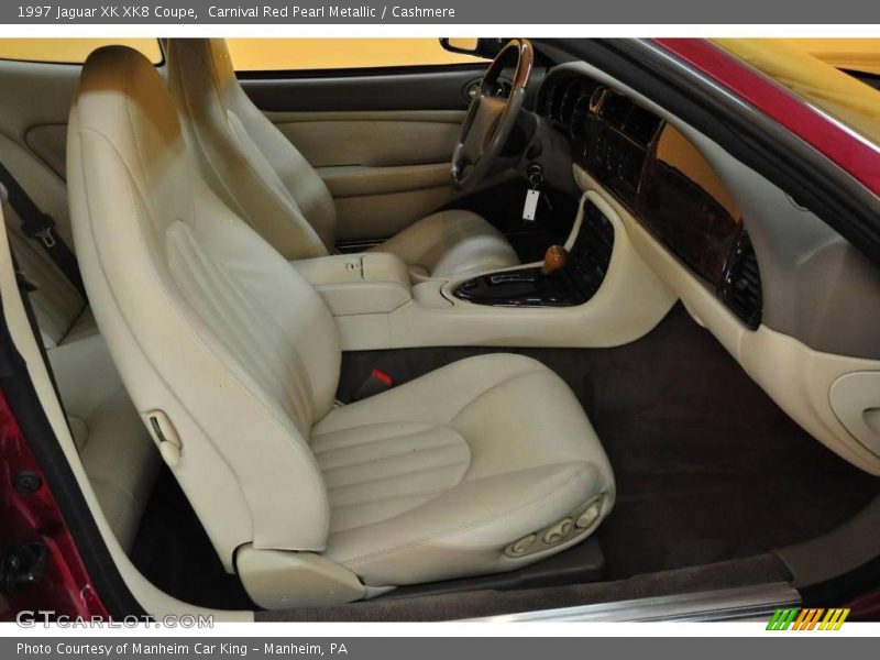 Carnival Red Pearl Metallic / Cashmere 1997 Jaguar XK XK8 Coupe
