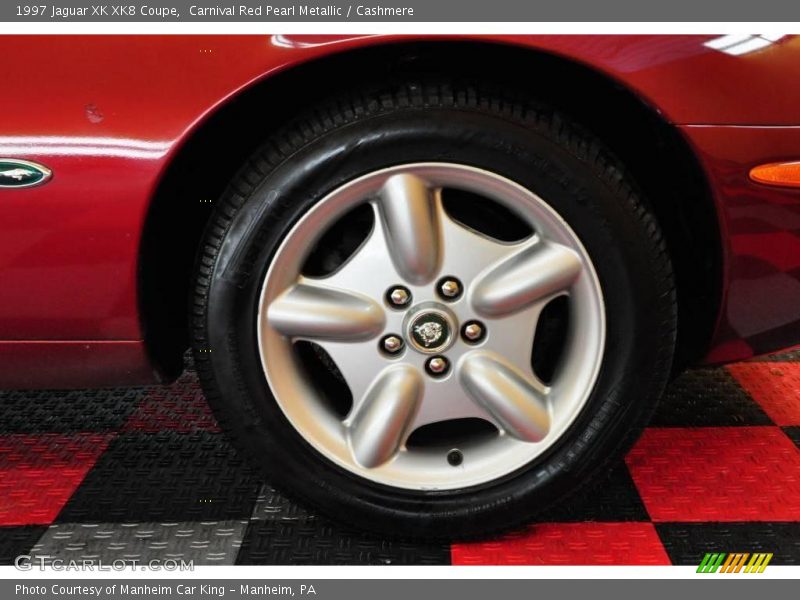 Carnival Red Pearl Metallic / Cashmere 1997 Jaguar XK XK8 Coupe