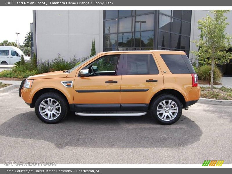 Tambora Flame Orange / Ebony Black 2008 Land Rover LR2 SE