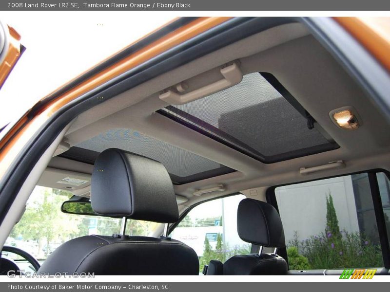 Tambora Flame Orange / Ebony Black 2008 Land Rover LR2 SE