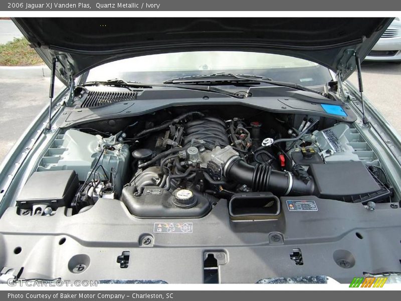 Quartz Metallic / Ivory 2006 Jaguar XJ Vanden Plas