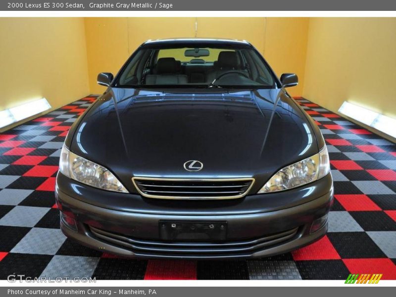 Graphite Gray Metallic / Sage 2000 Lexus ES 300 Sedan