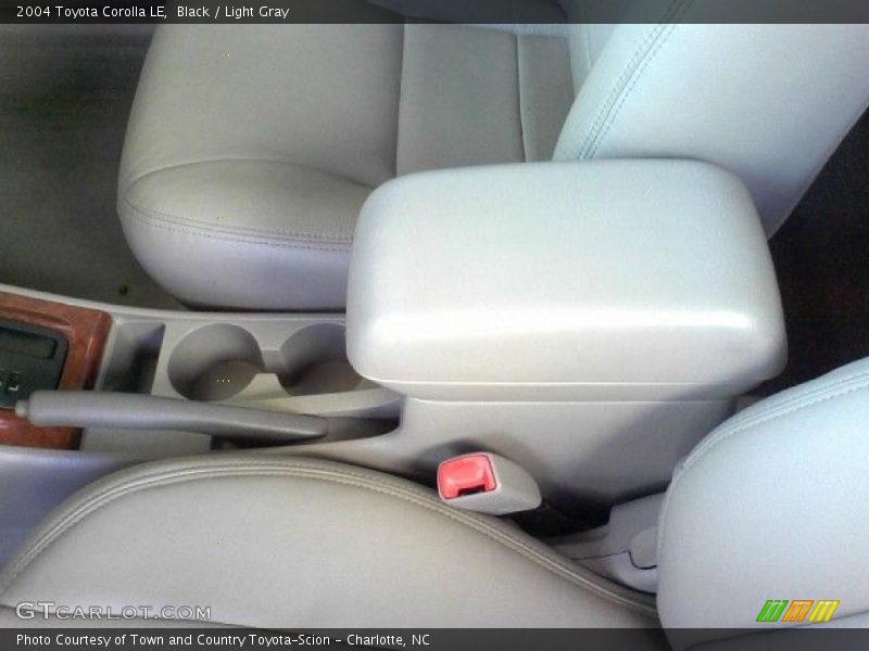 Black / Light Gray 2004 Toyota Corolla LE