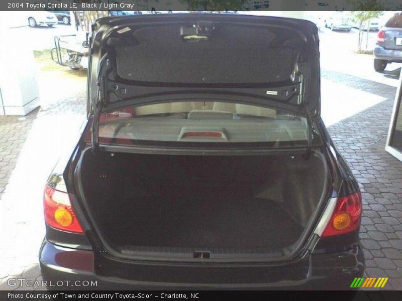 Black / Light Gray 2004 Toyota Corolla LE