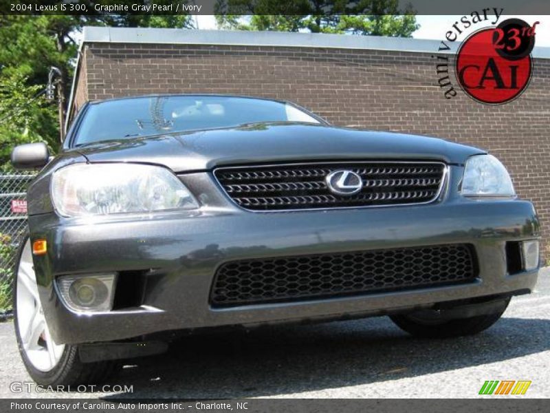 Graphite Gray Pearl / Ivory 2004 Lexus IS 300