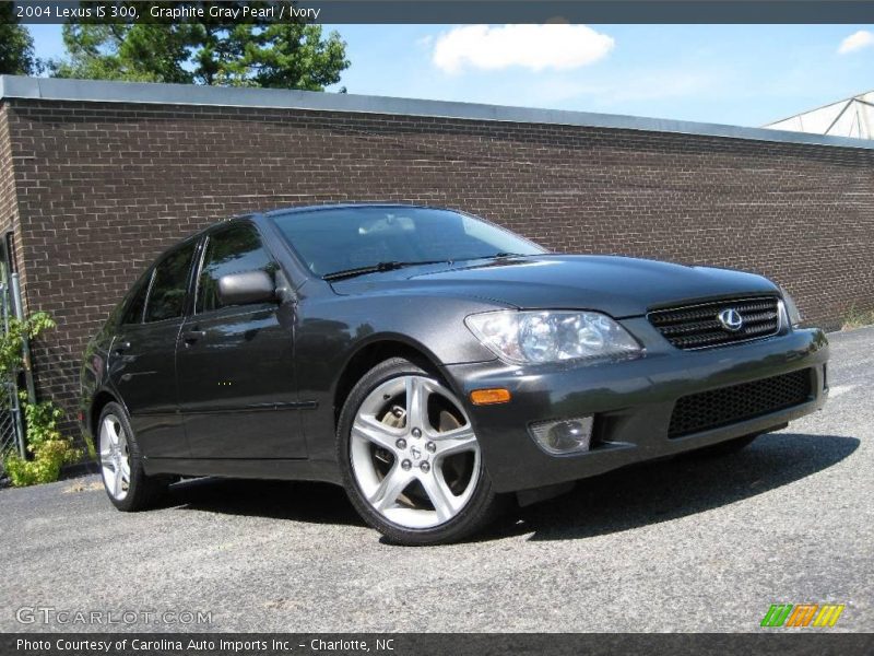 Graphite Gray Pearl / Ivory 2004 Lexus IS 300